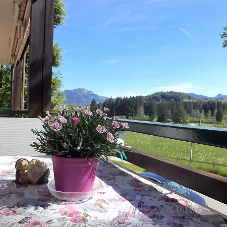 Ferienwohnung Uschi's Steinröschen Fischen im Allgäu Exterior foto